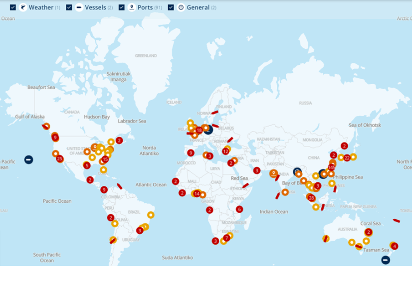 Global shipments sounded the alarm! Many large ports are heavily ...